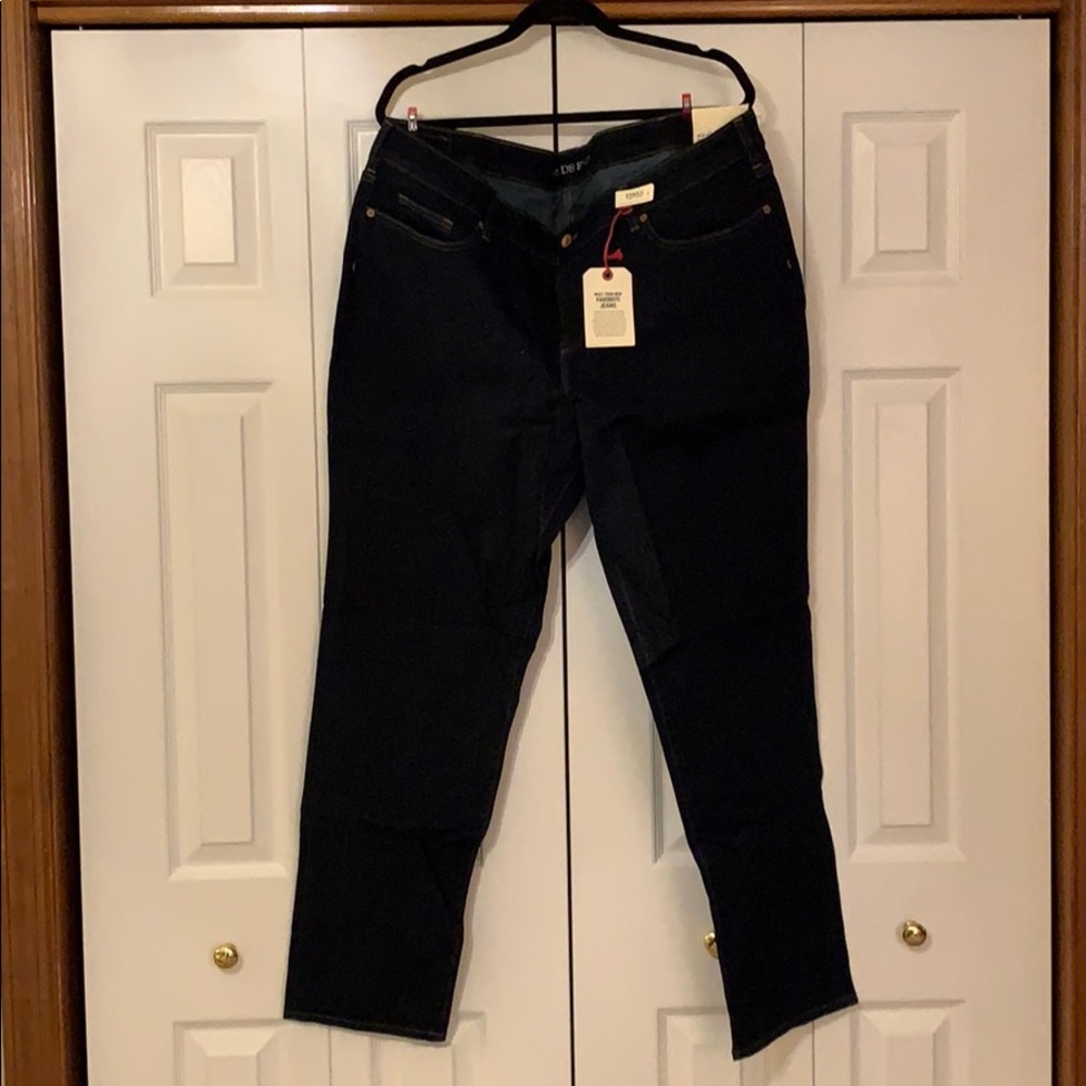 Lands’ End Mid Rise Slim Jean